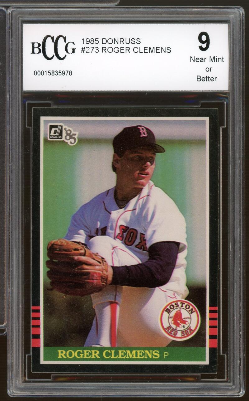 その他 ROGER CLEMENS ROOKIE bgs9.5 1985 Donruss #273 Roger Clemens Rookie Card BGS BCCG 9 Near Mint+