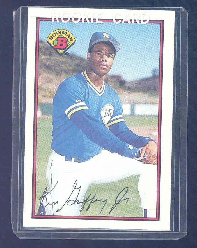 1989 Bowman Baseball Binder Complete Set w/Sleeves Griffey Rookie Card Image 1