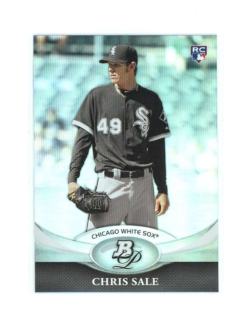2011 Bowman Platinum 35 Chris Sale Rookie Card  Image 1