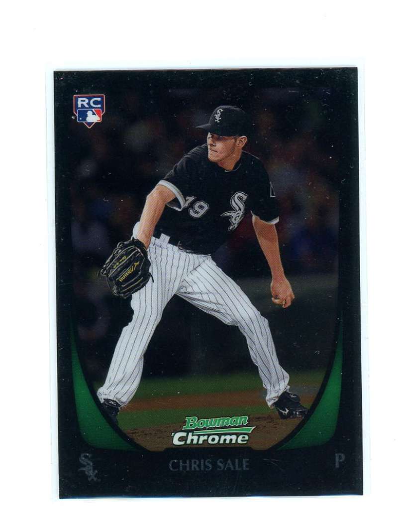 2011 Bowman Chrome  200 Chris Sale Rookie Card  Image 1