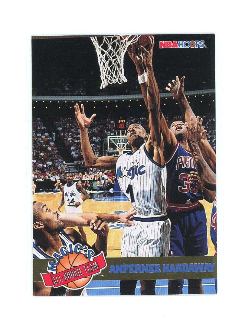 1993-94 Hoops Magic's Alll Rookie 3 Anfernee Hardaway Rookie Card  Image 1