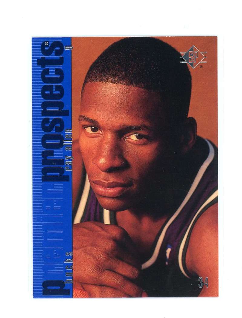 1996-97 Upper Deck SP  136 Ray Allen Rookie Card  Image 1