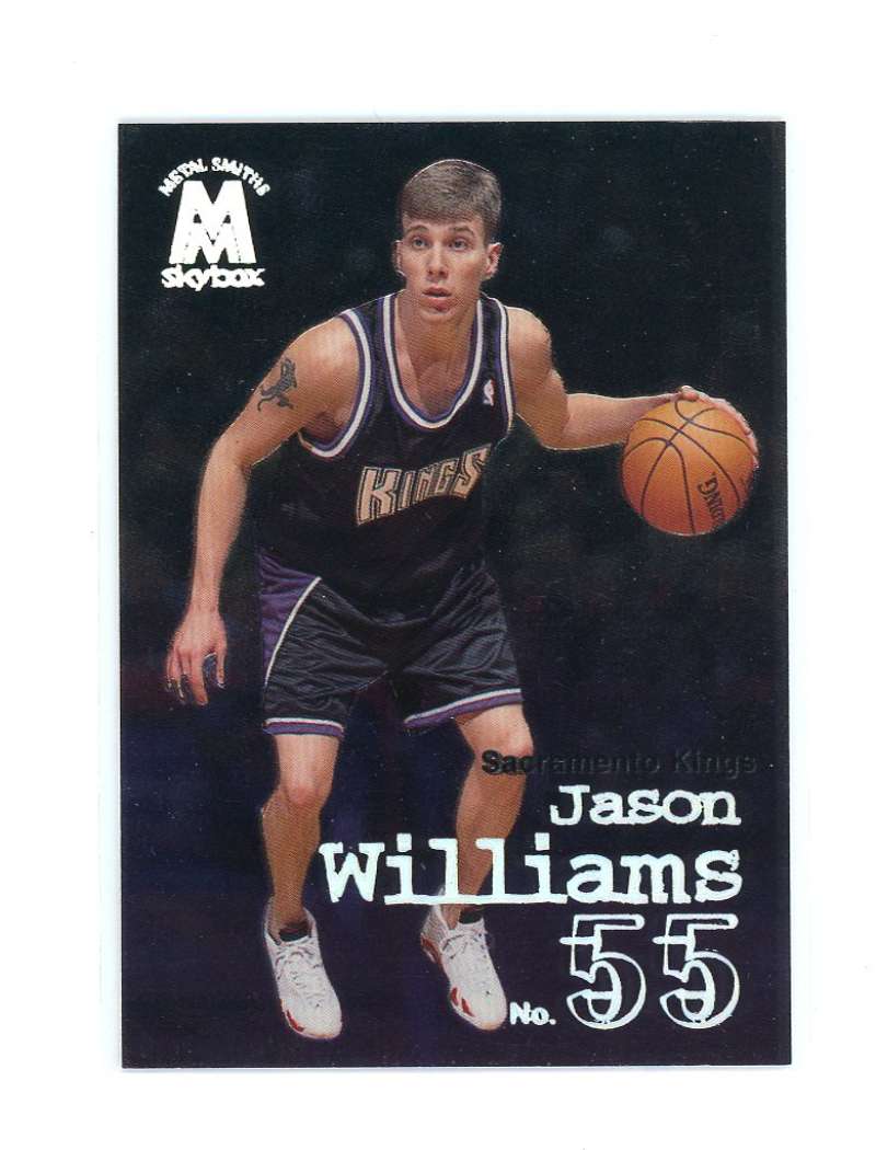 1998-99 Skybox Molten Metal 26 Jason Williams Rookie Card  Image 1