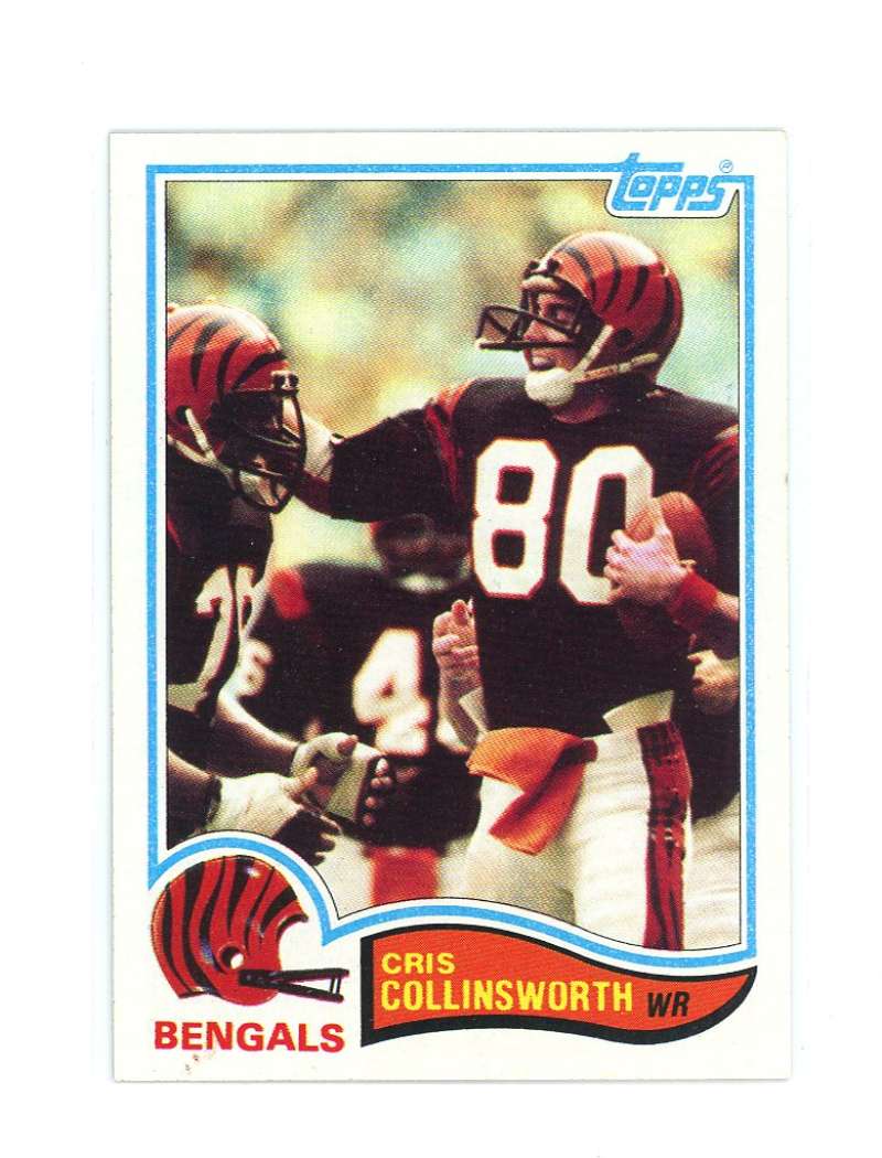 1982 Topps 44 Cris Collinsworth Rookie Card  Image 1