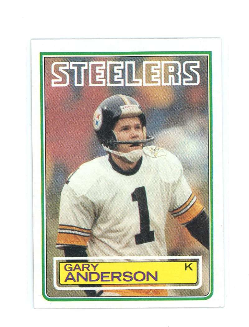 1983 Topps 356 Gary Anderson Rookie Card  Image 1