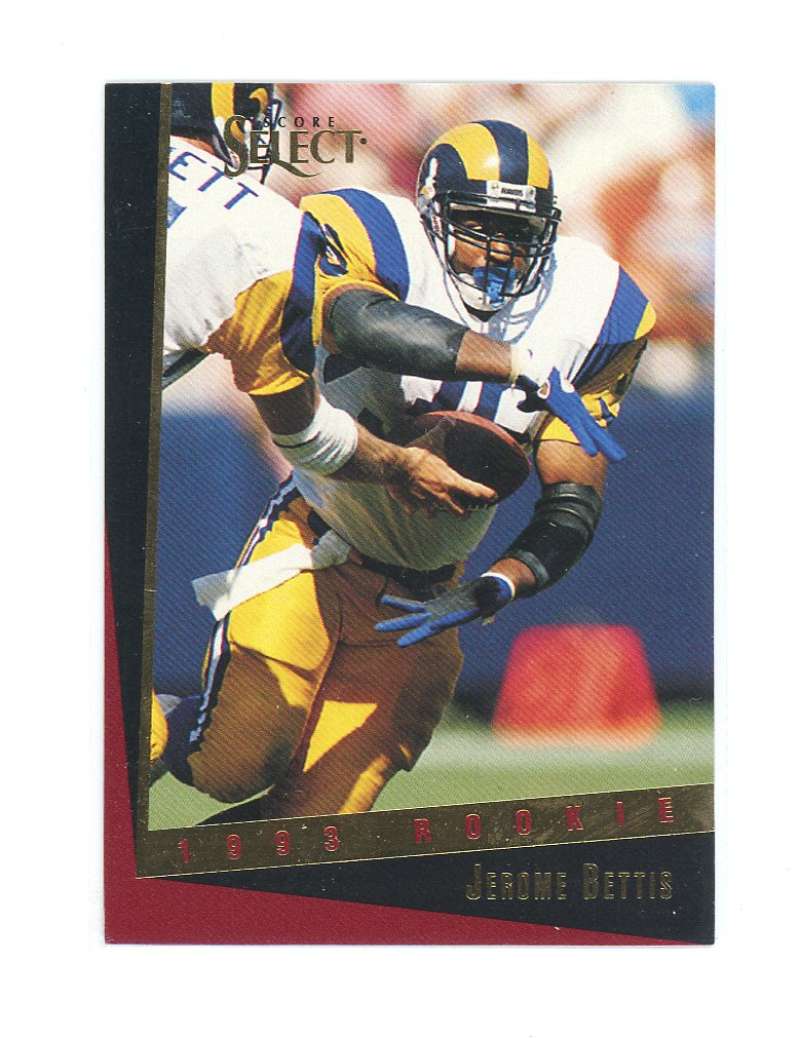 1993 Score Select 172 Jerome Bettis Rookie Card  Image 1