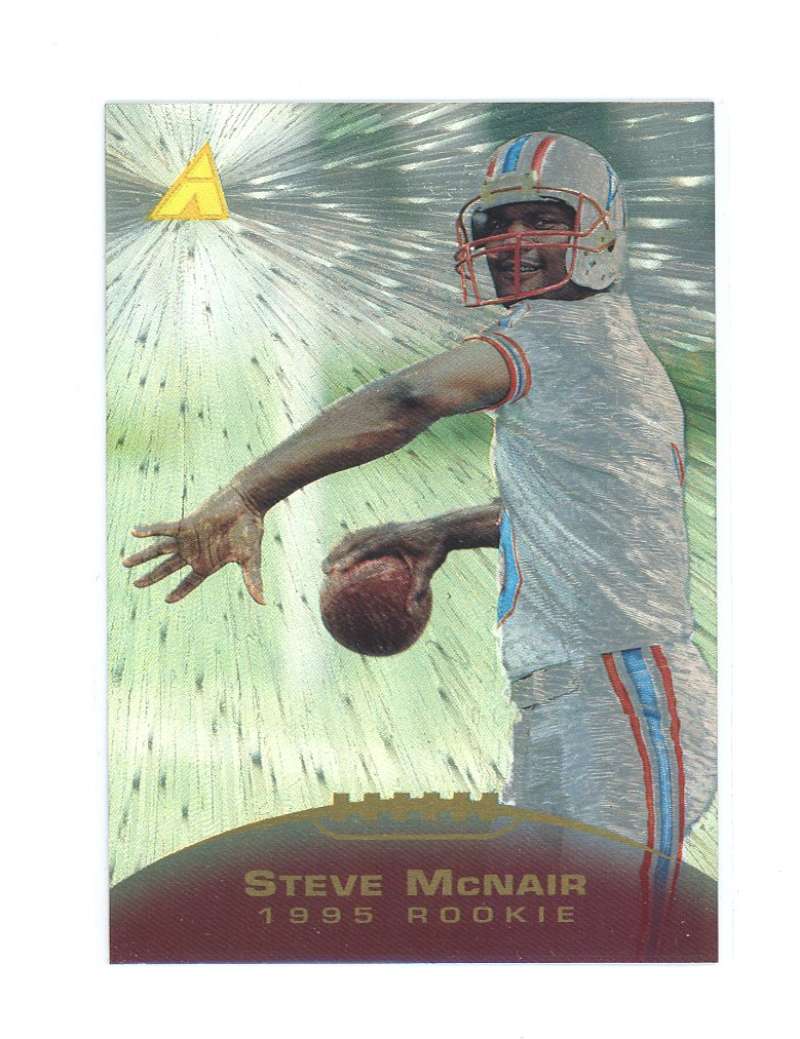 1995 Pinncle Trophy Collection  210 Steve McNair Rookie Card  Image 1