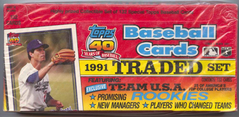 1991 Topps Traded Christmas Baseball Set Jeff Bagwell Ivan Rodriguez, Rookie Image 1