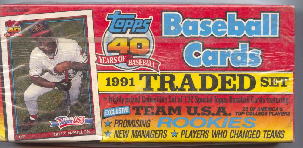 1991 Topps Traded Christmas Baseball Set Jeff Bagwell Ivan Rodriguez, Rookie Image 2