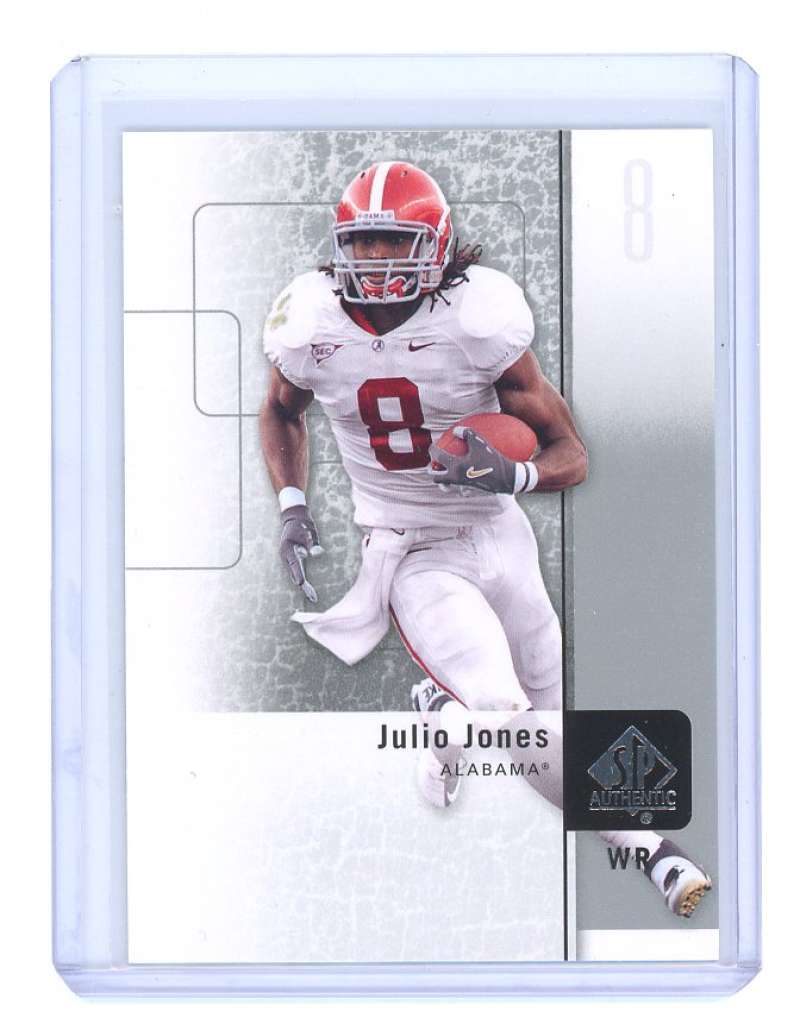 2011 upper deck sp authentic #100 JULIO JONES atlanta falcons rookie card- Image 1