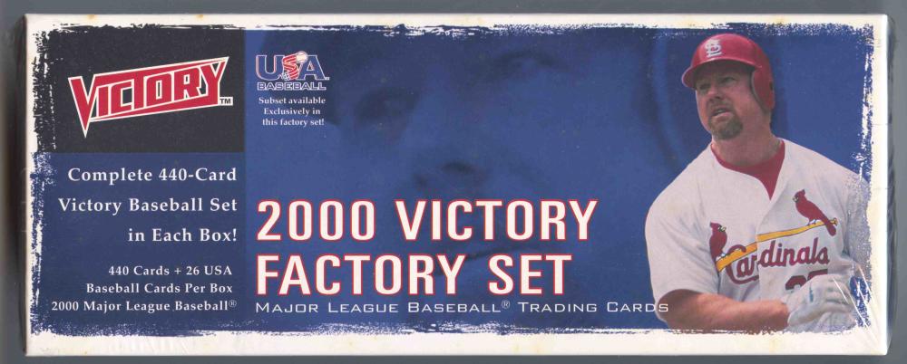 2000 Upper Deck Victory Baseball Complete Factory Set Image 1