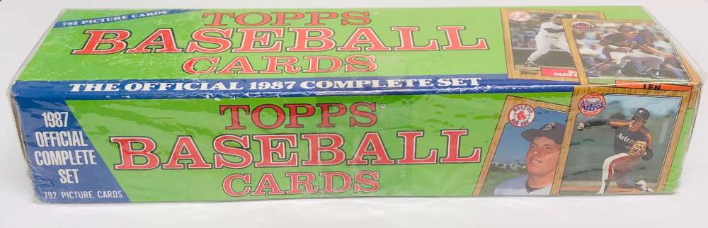 1987 Topps Green Box Baseball Factory Set Image 2