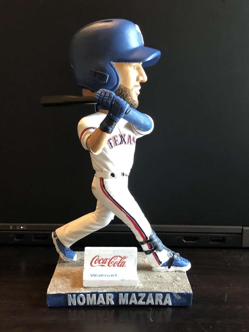 Nomar Mazara Bobblehead Texas Rangers SGA 8/18/2018