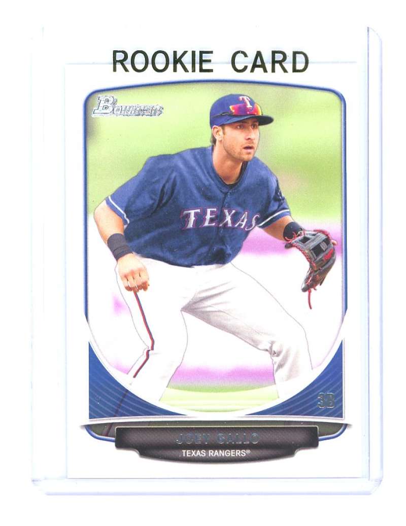2013 Bowman Draft Top Prospects #TP5 Joey Gallo Texas Rangers Rookie Card Image 1