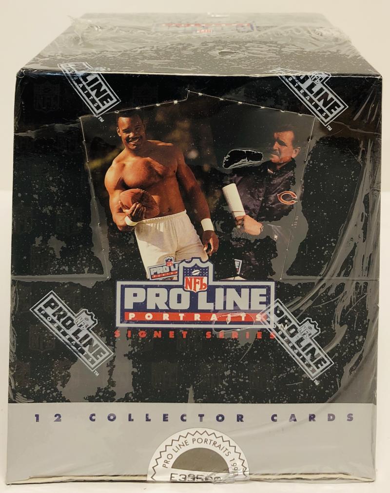 1991 Pro Line Signature Series Football Box Image 1