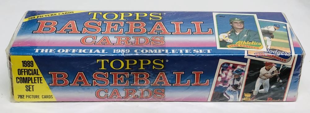 1989 Topps Christmas Baseball Factory Set Image 2