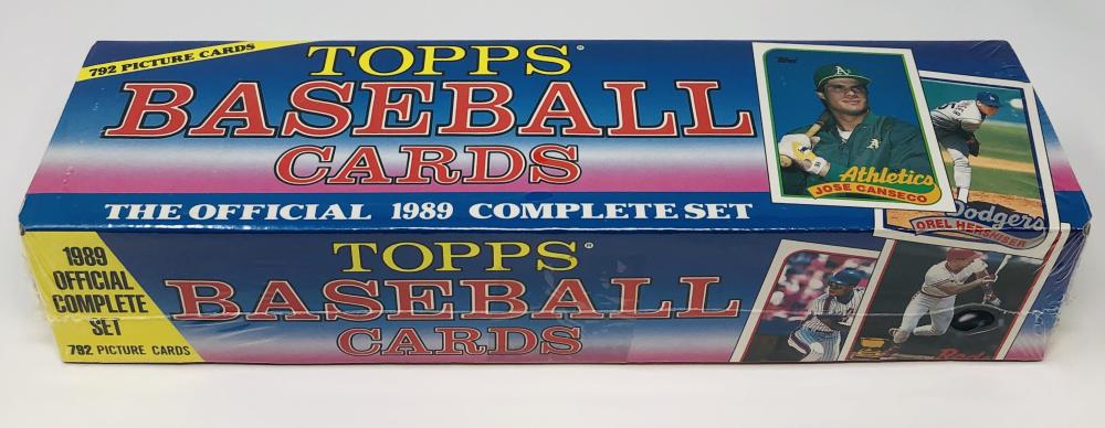 1989 Topps Christmas Baseball Factory Set Image 1