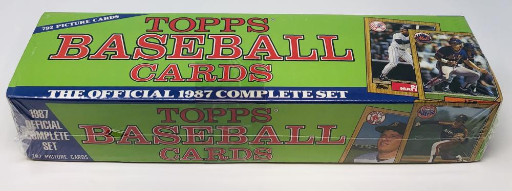 1987 Topps Green Box Baseball Factory Set Image 1