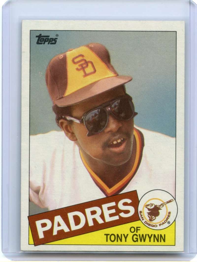 Tony Gwynn Card 1985 Topps 3rd Year #660 San Diego Padres Image 1