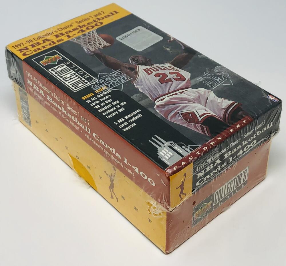 1997-98 Collectorâs Choice Series 1 and 2 Basketball Factory Set Image 2