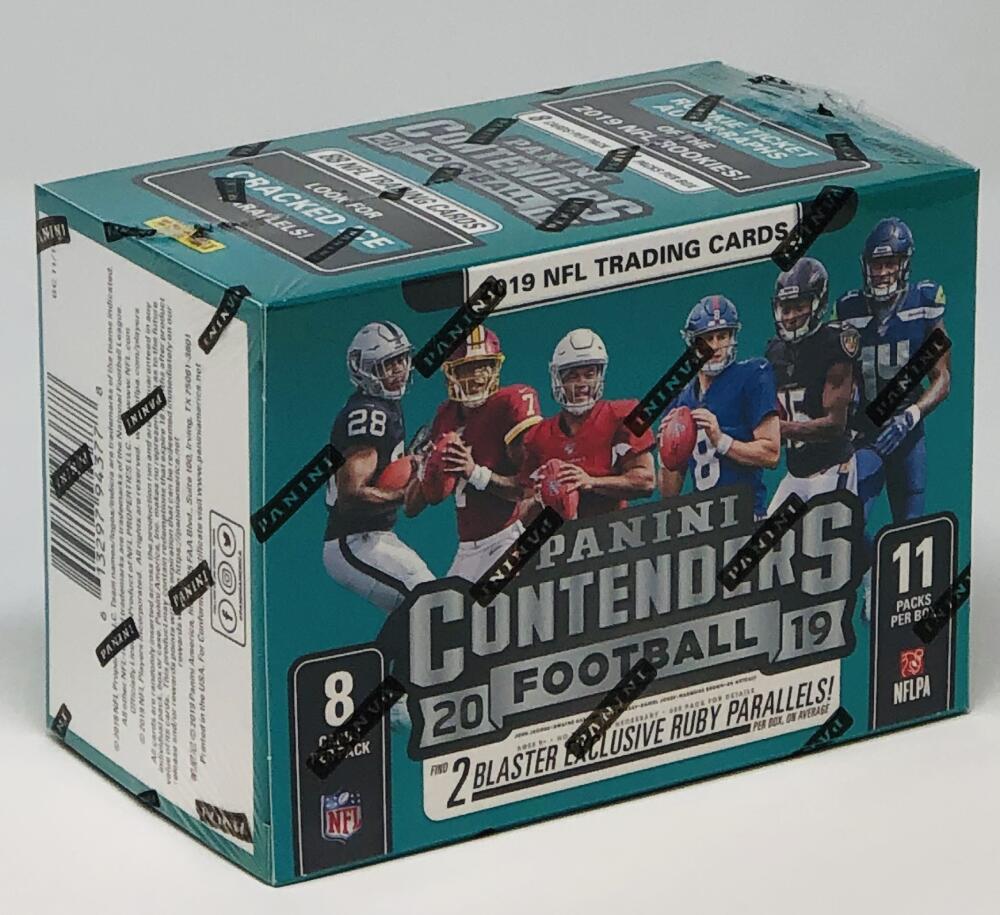 2019 Panini Contenders Football Blaster Box (Teal) Image 2