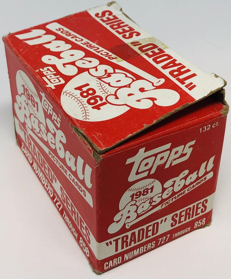   1981 Topps Traded Baseball Set Image 2