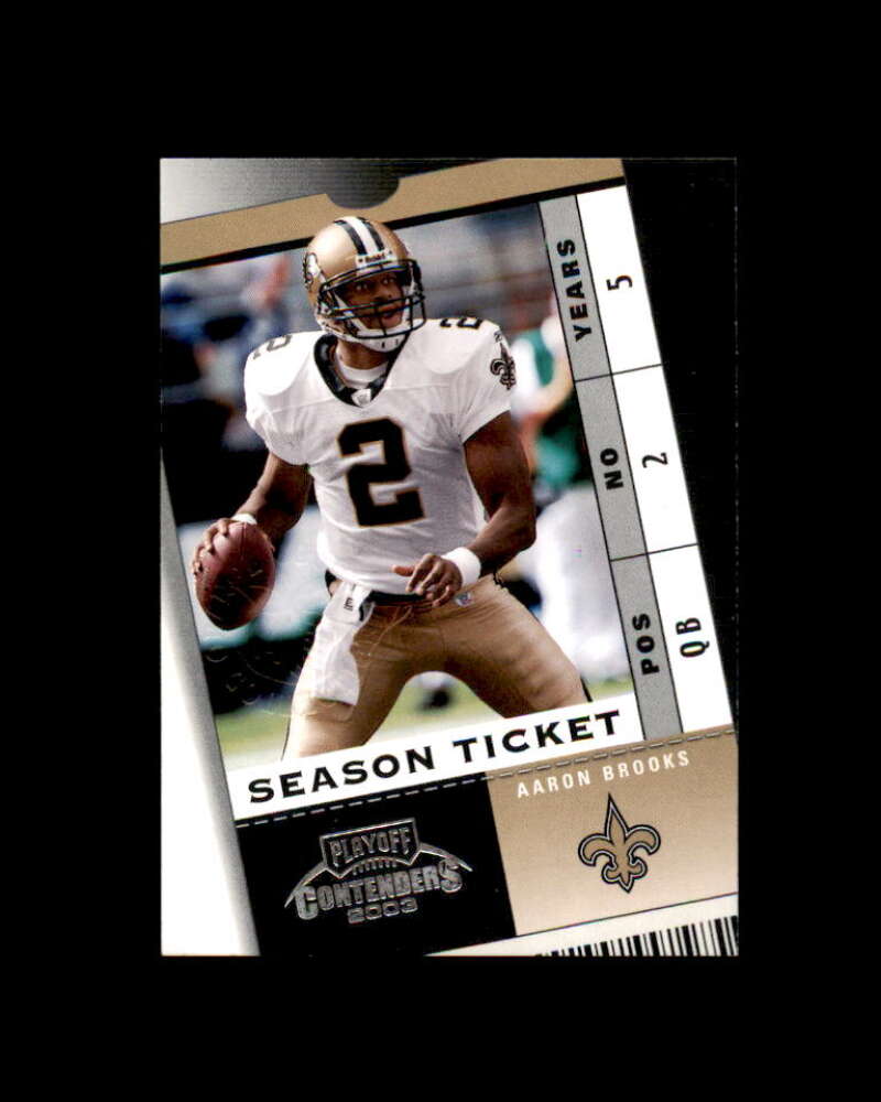 Aaron Brooks Card 2003 Playoff Contenders Orange County #83 1/5 Image 1