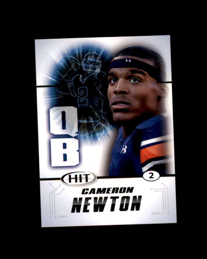Cam Newton Rookie Card 2011 Sage Hit #100B Carolina Panthers Image 1