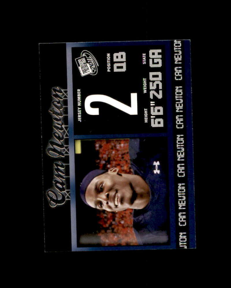 Cam Newton Rookie Card  2011 Press Pass #6 Carolina Panthers Image 1