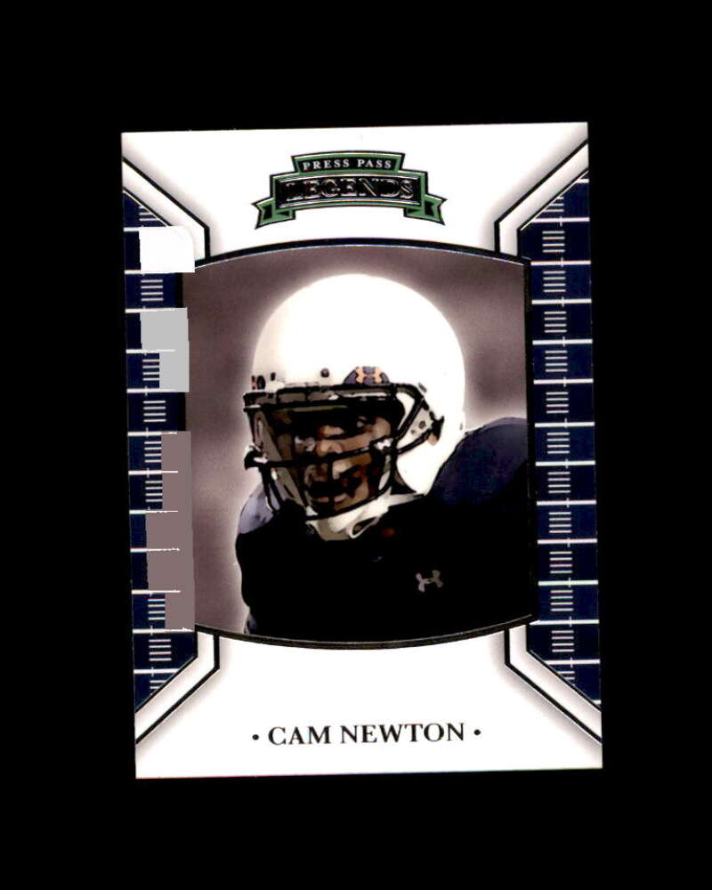 Cam Newton Rookie Card  2011 Press Pass Legends #2 Carolina Panthers Image 1