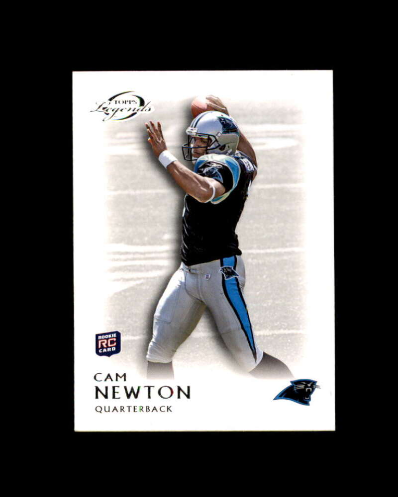 Cam Newton Rookie Card 2011 Topps Legends #75 Panthers Image 1