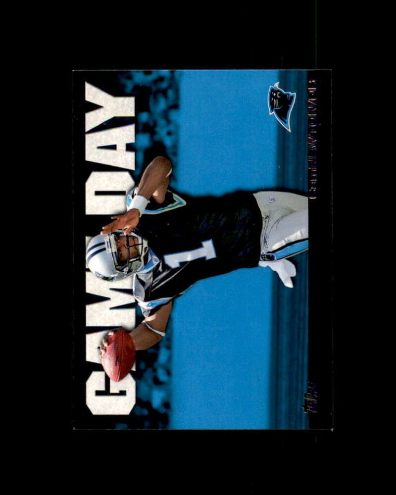 Cam Newton Rookie Card 2011 Topps Game Day #GD-CN Panthers Image 1