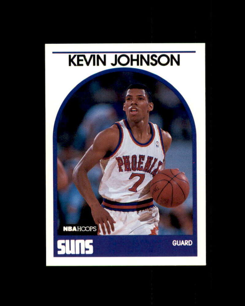 Kevin Johnson Rookie Card 1989-90 Hoops #35 Phoenix Suns Image 1