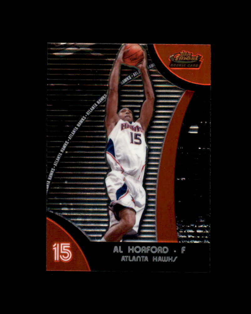 Al Horford Rookie Card 2007-08 Finest #51 Atlanta Hawks Image 1