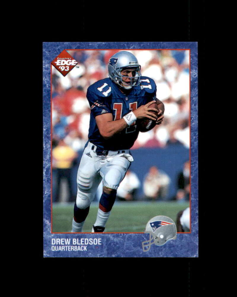 Drew Bledsoe Rookie Card 1993 Collector's Edge #262 New England Patriots Image 1