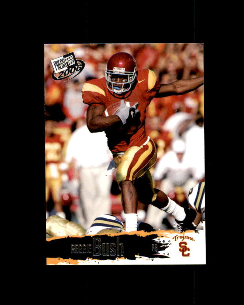 Reggie Bush Rookie Card 2006 Press Pass USC #45 New Orleans Saints Image 1