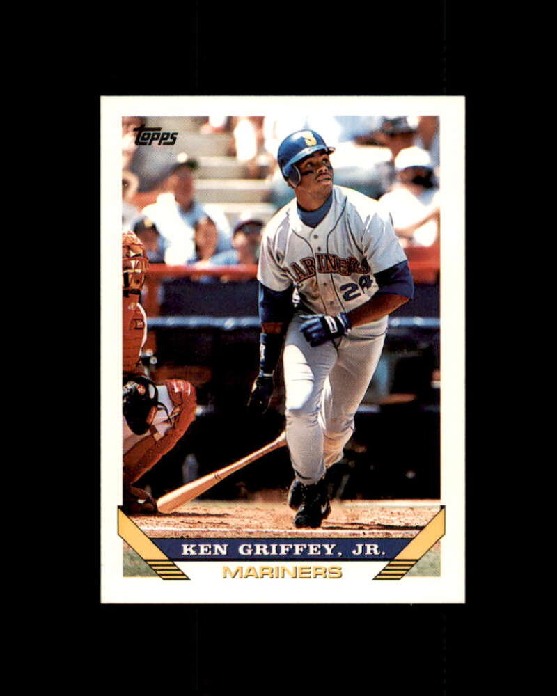 Ken Griffey Jr. Card 1993 Topps #179 Seattle Mariners Image 1