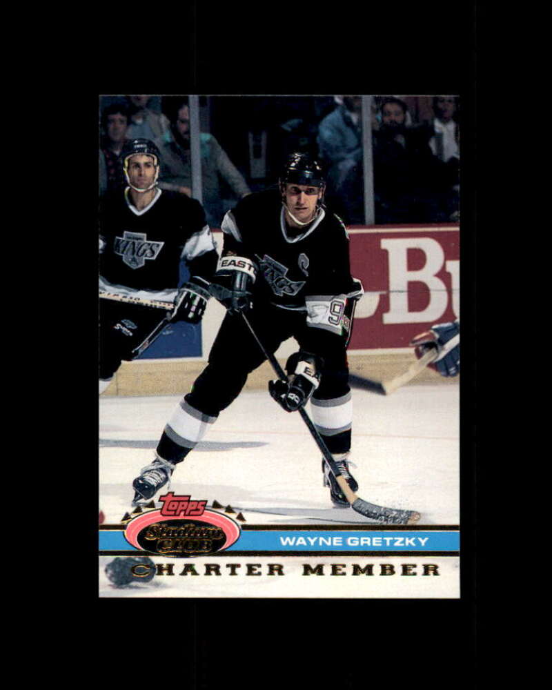 Wayne Gretzky Card 1991 Stadium Charter Member #46 Los Angeles Kings Image 1