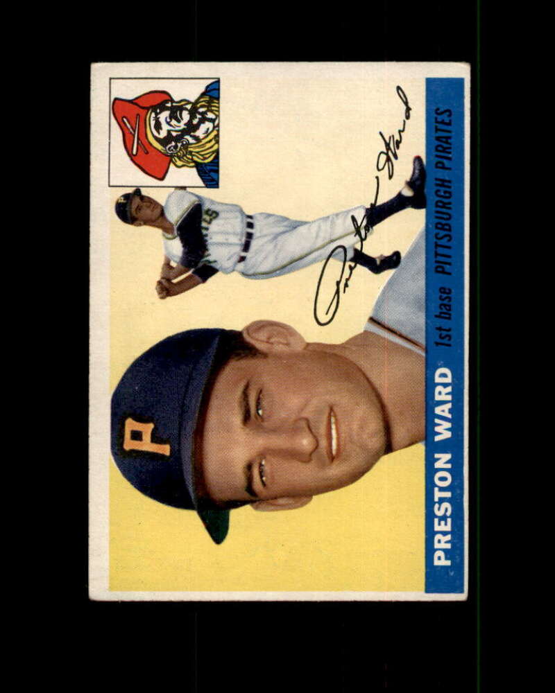 Preston Ward Card 1955 Topps #95 Pittsburgh Pirates Image 1