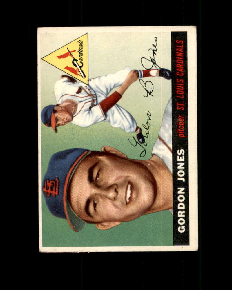 Gordon Jones Rookie Card 1955 Topps #78 St Louis Cardinals Image 1