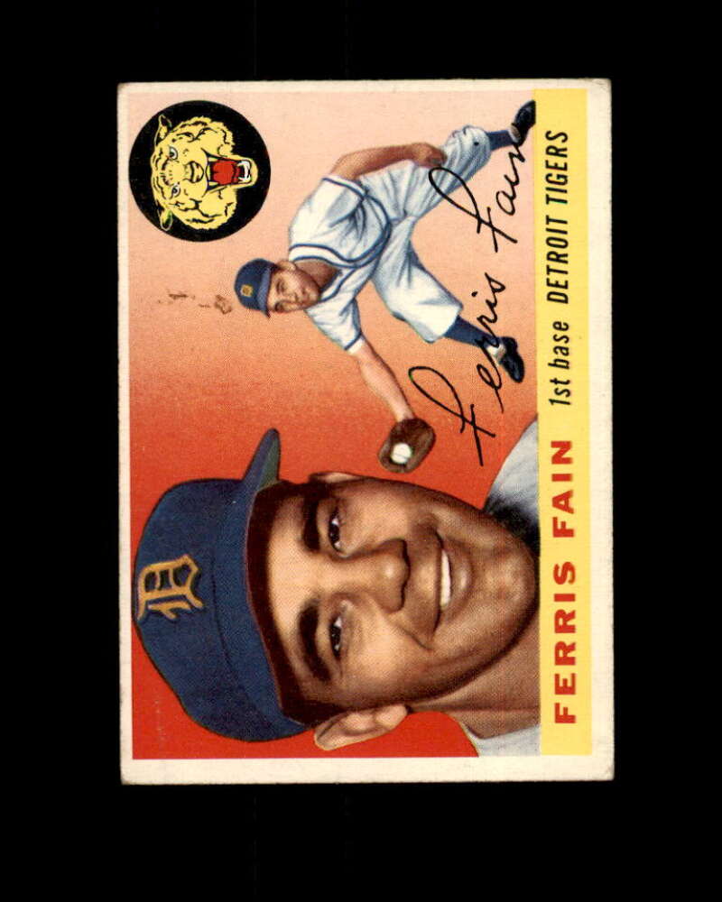 Ferris Fain Card 1955 Topps #11 Detroit Tigers Image 1