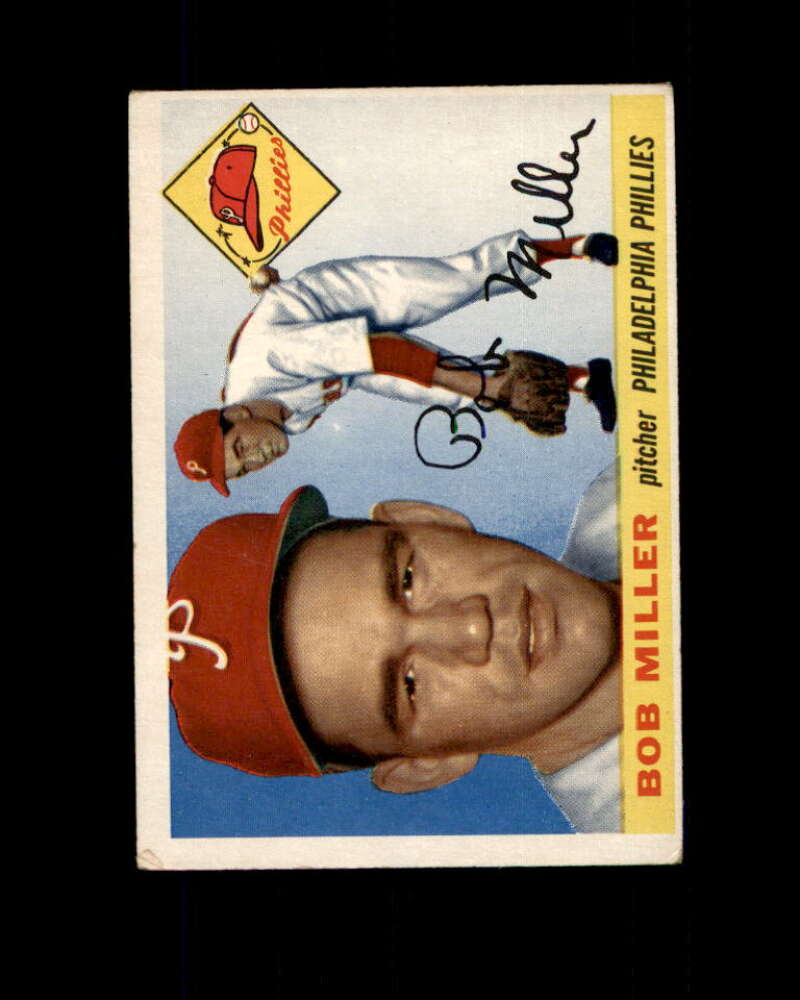 Robert Miller Card 1955 Topps #157 Philadelphia Phillies Image 1