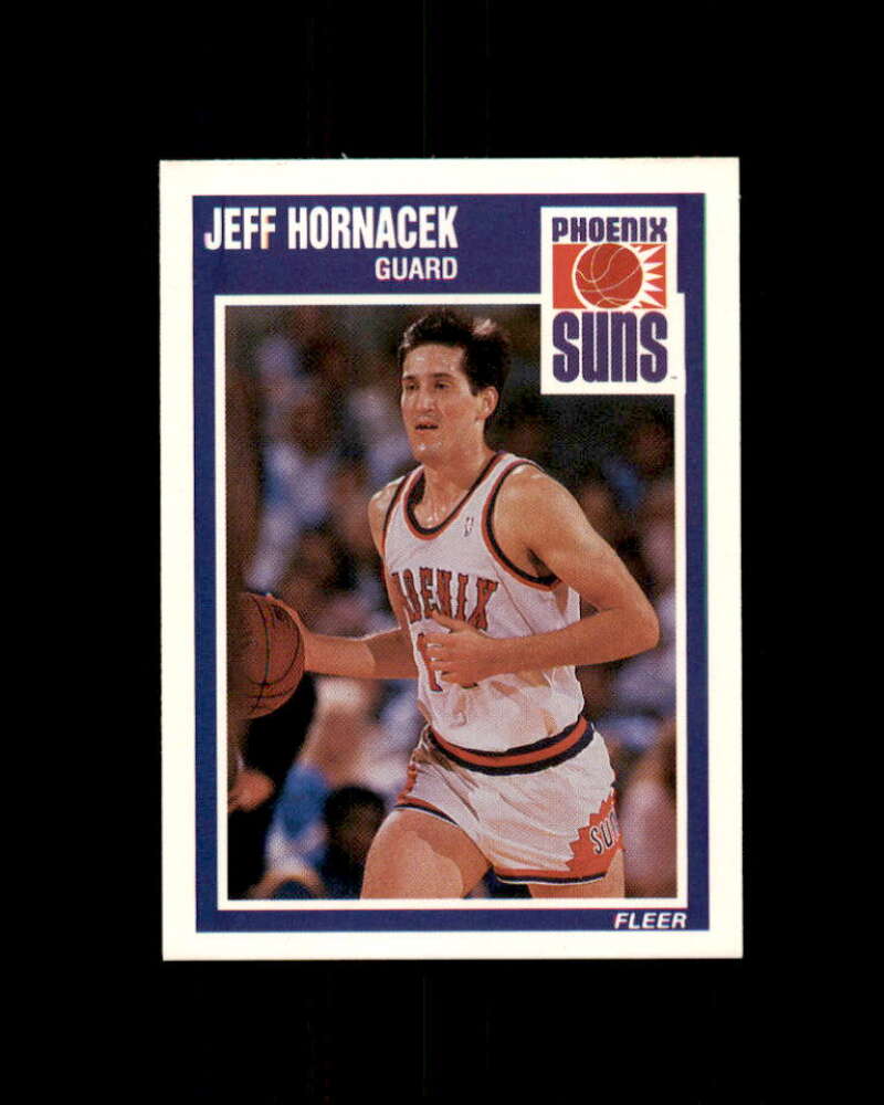 Jeff Hornacek Rookie Card 1989-90 Fleer #121 Phoenix Suns Image 1