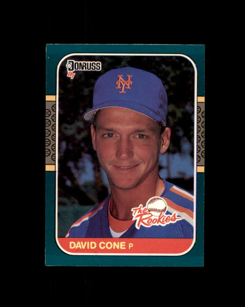 David Cone Card 1987 Donruss Rookies #35 New York Mets Image 1