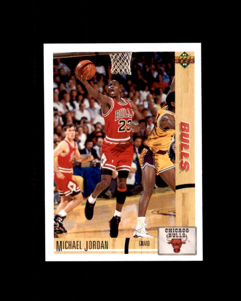 Michael Jordan Card 1991 Upper Deck #44 Chicago Bulls Image 1