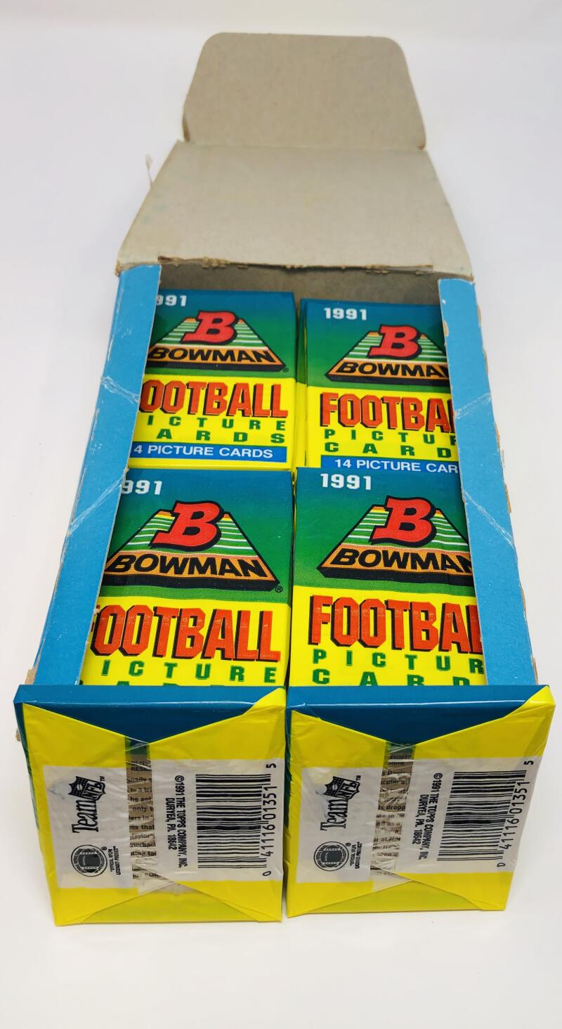 1991 Bowman Football Box Image 4