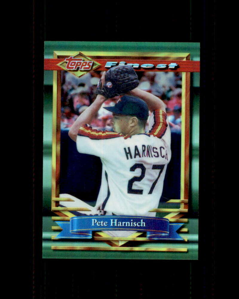 Pete Harnisch Card 1994 Finest Refractors #120 Houston Astros Image 1