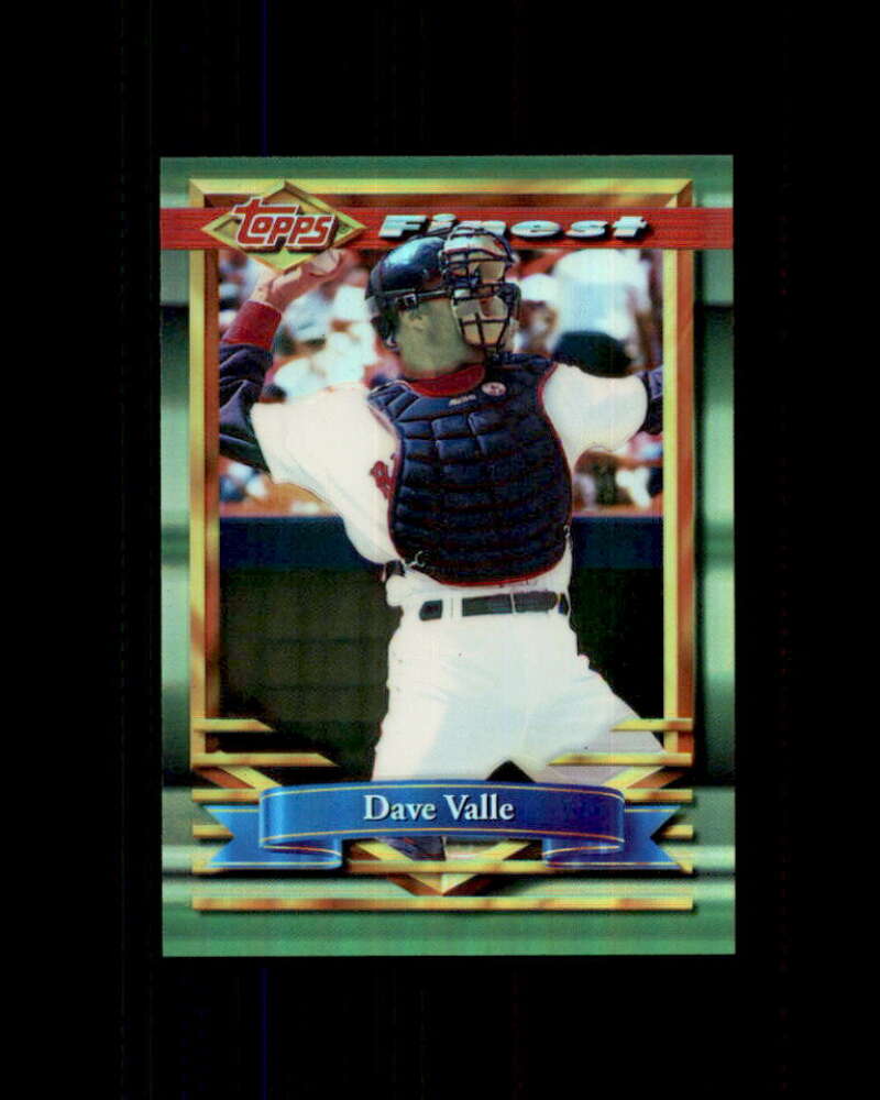 Dave Valle Card 1994 Finest Refractors #378 Boston Red Sox Image 1