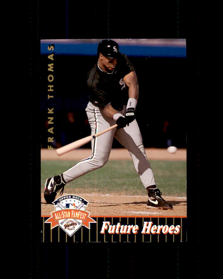 Frank Thomas Card 1992 Upper Deck FanFest Gold #10 Chicago White Sox Image 1