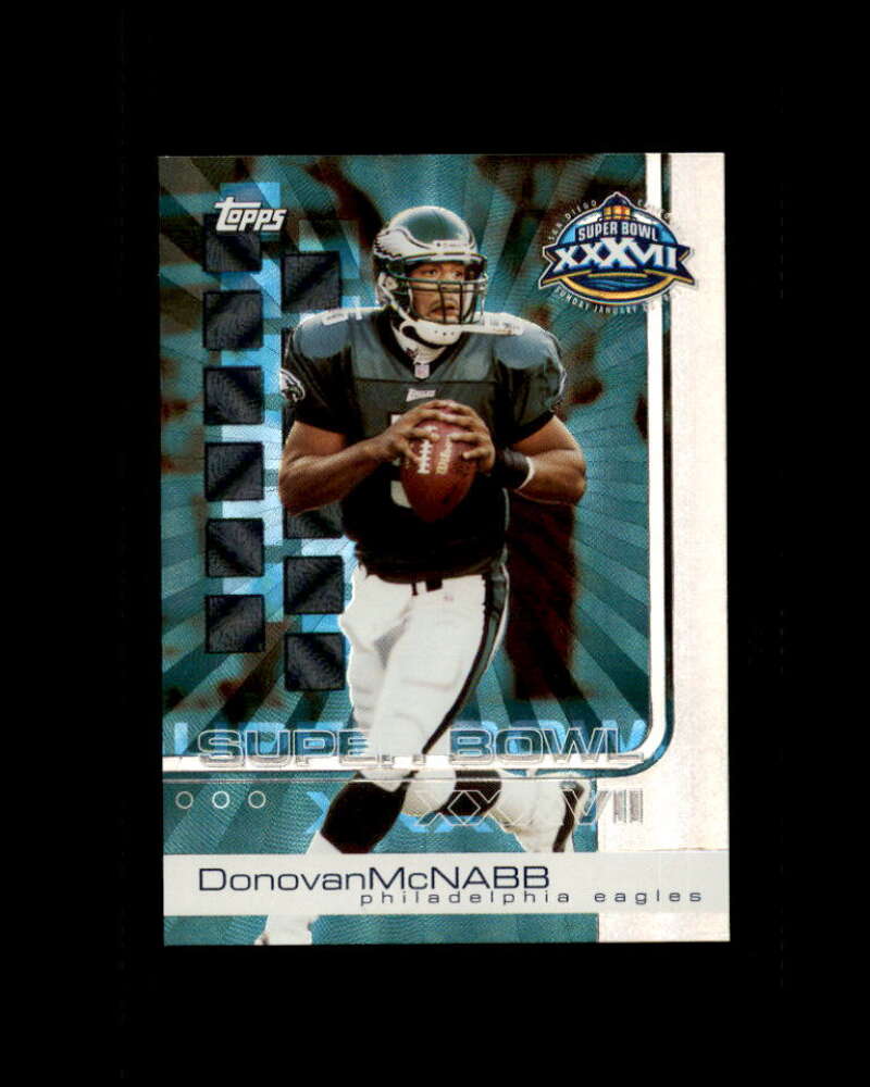 Donovan McNabb Card 2003 Topps Pro Bowl Card Show #5 Philadelphia Eagles Image 1